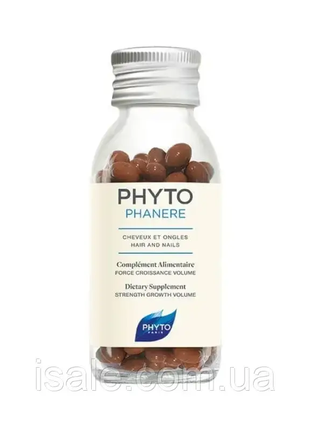 Вітаміни phyto phanere hair and nails 120 шт, франція для волосся й нігтів phytophanere (бад)1 фото