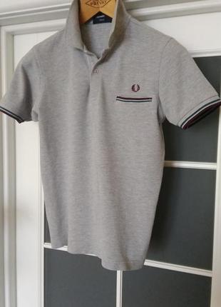 Fred perry оригинал поло футболка с нагрудным карманом3 фото