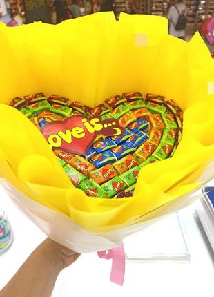 ❤️ шикарні букети з жуйок і желейок під замовлення 🔥🌞