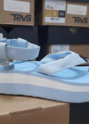 Оригинальные женские сандалии teva flatform1 фото