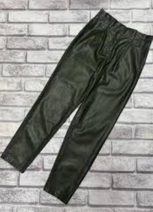 Брюки экокожа р.38