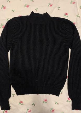 Черный свитер от oodji1 фото