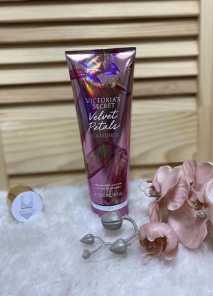 Лосьон виктория сикрет velvet petals candied - бархатные лепестки сахарные victoria's secret оригина