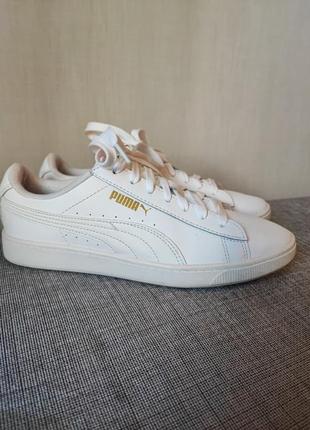 Жіночі кросівки puma/білі/ 37.5-38 розмір/24.5 см стелька