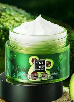 Увлажняющий крем с авокадо zozu avocado elastic moisturiz cream, 50 мл1 фото
