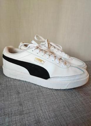 Чоловічі кросівки puma oslo-city білі з чорним/42 розмір