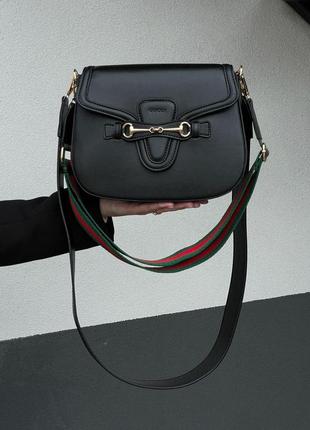 Чорна жіноча сумка gucci lady web8 фото