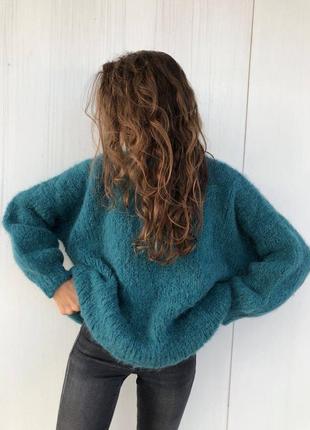 Базовый свитер оверсайз з вовни альпака4 фото