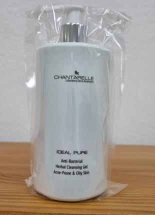 Chantarelle anti-bacterial herbal cleansing gel - очищающий антибактериальный травяной гель для жирной кожи, склонной к акне 500 мл1 фото