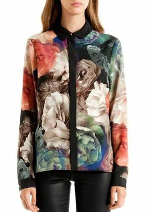 Сорочка ted baker з квітковим принтом блуза