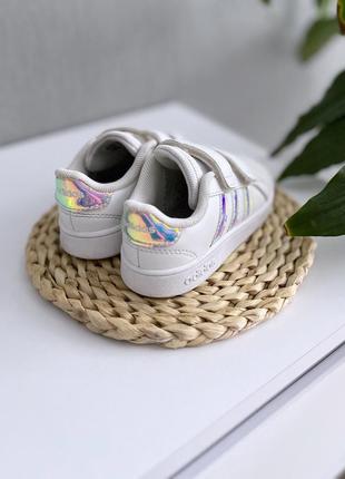 Белые кеды adidas 14cm 6