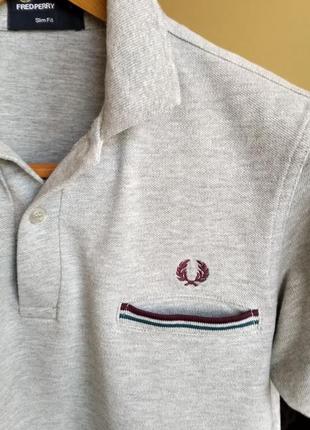 Fred perry оригінал поло футболка з кишенею