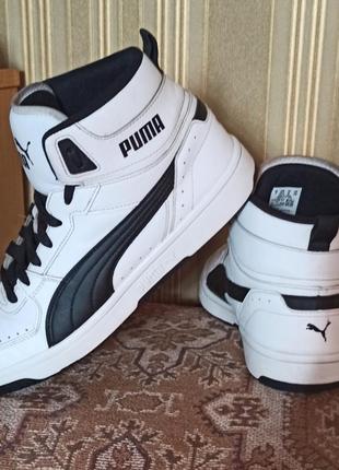 Высокие кроссовки puma 40,5 размер 26см.