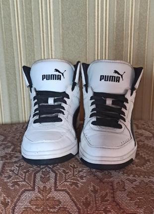 Високі кросівки puma 40,5 розмір 26см.4 фото