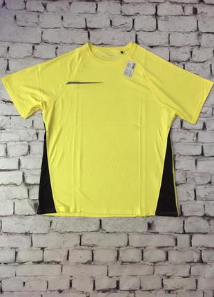 Функциональная футболка спортивная желтого цвета новинка3 фото