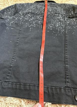 Джинсовый пиджак деним5 фото