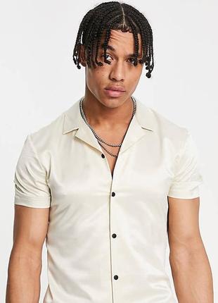 116387463 сорочка бежевий xxl