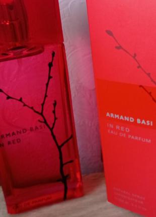 Парфюмированная вода armand basi in red арманд баси др рэд