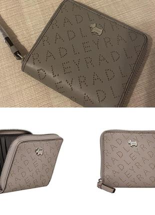 Кошелек radley malton logo purse zip around bifold wallet