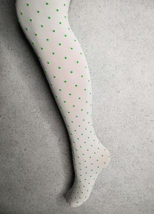 Колготи дитячі 40den в горохи
