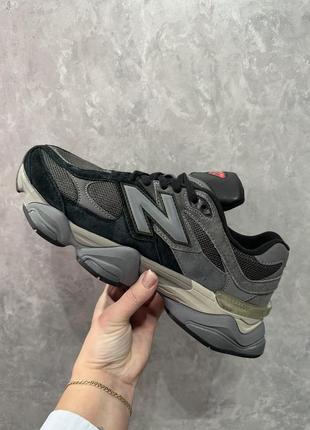 Кроссовки мужские new balance 9060 black grey4 фото