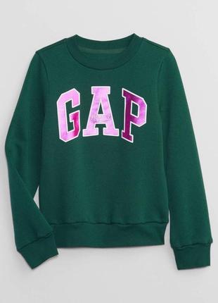 Світшот для дівчинки kids gap logo sweatshirt