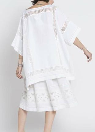 Новый комплект льняная юбка и блуза рубашка free people, оригинал * sandro maje cos arket toteme6 фото