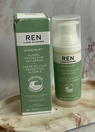 Дневной защитный крем ren clean skincare ultra moisture day cream