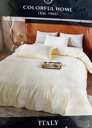 Комплект постельного белья страйп-сатин широкая полоска6 фото
