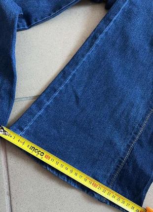 🔝ідеальні джинси кльош на високій талії  12/l7 фото