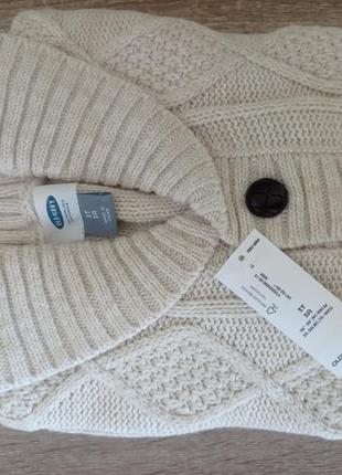 Oldnavy 104 стиль олдмани вязаный текстурированный свитер