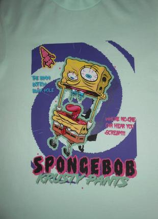 Футболка spongebob krusty pants/спанч боб/губка боб квадратные штаны2 фото