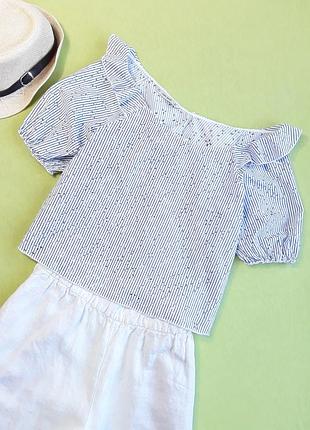 Модна перфорована блузка zara