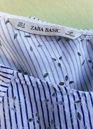 Модна перфорована блузка zara5 фото