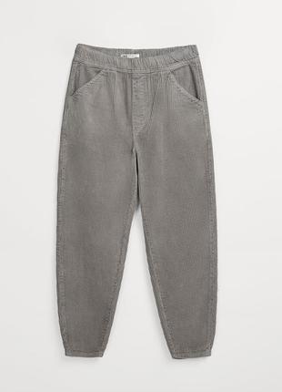 Zara новые вельветовые брюки джинсы брюки свободного кроя relaxed fit corduroy pants