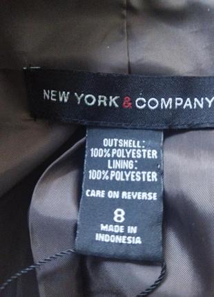 Пиджак фирмы new york, страна производитель германия, изготовитель индонезия.4 фото