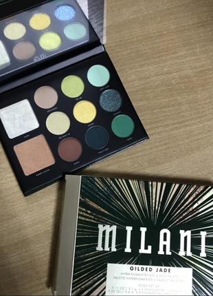 Палетка теней milani gilded jade