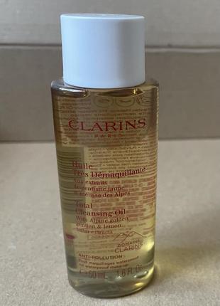 Clarins total cleansing oil очищувальна олія 50ml