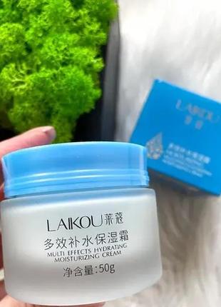 Зволожуючий крем з гіалуруновою кислотою laikou moisturizing multi effects hydrating cream 50 грам