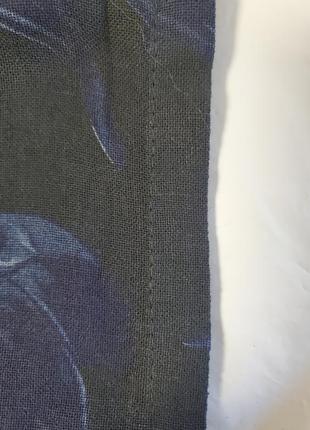 Шикарна італійська блузка туніка вільного фасону льон котон9 фото