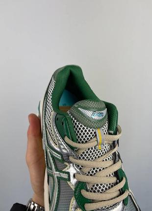 Мужские кроссовки зеленые asics above the clouds x#ick-2160'shamrock green'9 фото