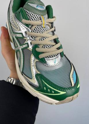 Мужские кроссовки зеленые asics above the clouds x#ick-2160'shamrock green'4 фото