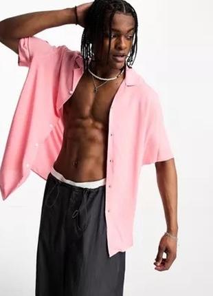 Рубашка asos 3xl вискоза