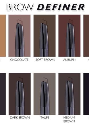 Anastasia beverly hills олівець для брів brow definer soft brown2 фото