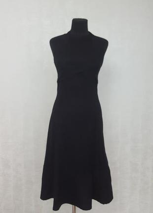 H&m льняное платье-сарафан1 фото