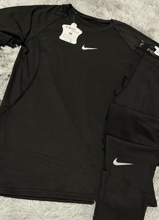 Термобілизна nike dry fit all black,найк,термобілизна найк,nike,termo nike.2 фото