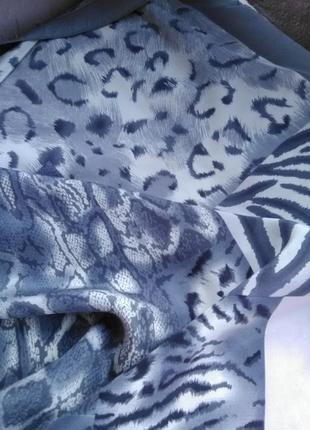 Шикарный платок из саржевого шёлка5 фото