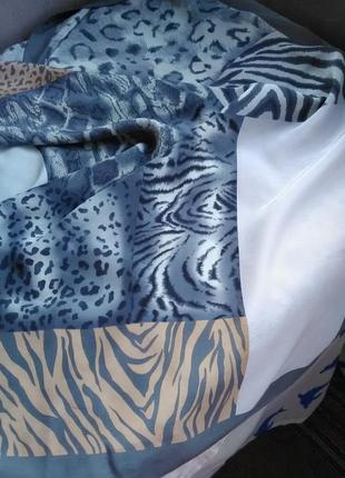 Шикарный платок из саржевого шёлка6 фото