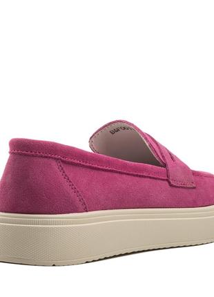 Туфлі жіночі замшеві на платформі рожеві 2462т-а