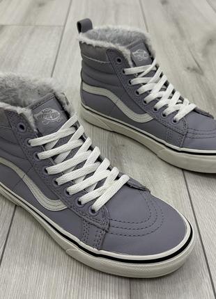 Подростковые ботинки vans sk8-hi mte (23 см)